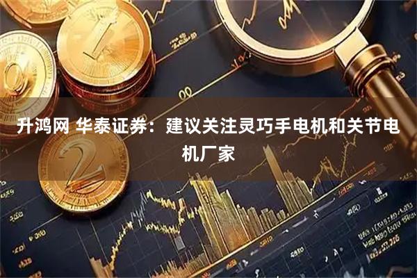 升鸿网 华泰证券：建议关注灵巧手电机和关节电机厂家