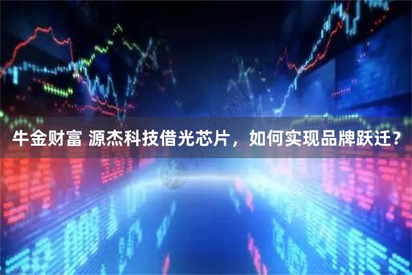 牛金财富 源杰科技借光芯片，如何实现品牌跃迁？