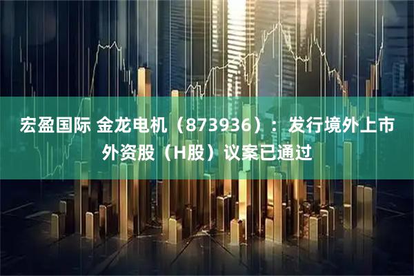宏盈国际 金龙电机（873936）：发行境外上市外资股（H股）议案已通过