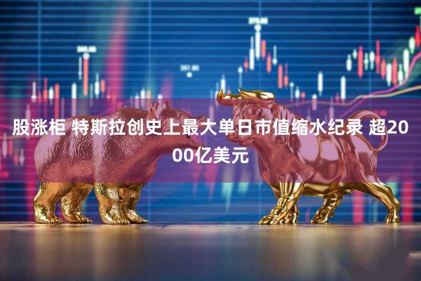 股涨柜 特斯拉创史上最大单日市值缩水纪录 超2000亿美元